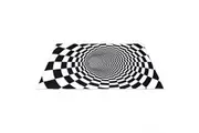 Boyle 3D Printed 110x160cm Floor Rug Carpet Mat Room Home Decor Checker Tunnel