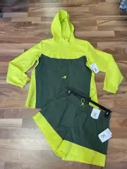 NWT Xersion Set Shorts/top Athletic Quick-Dri M Green ~