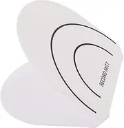 Vinyl Record Mitt,DJ Slipmat,Care Tool,Record Cleaner Handler Mitt,Disc Cleaning Protection Pad for Live Performance Shop, White