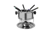 12 PCS Stainless Steel Classic Fondue Set w/ 6 Forks