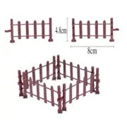 10pcs Farm Animals Fence Toys Military Fence Simulation Model Toy for ChildrY CR