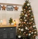 特價✅【糯米糰子】聖誕樹 家用小型加密1.5米發光套餐聖誕節綠色大型1.82.1米裝飾樹{聖誕狂歡}