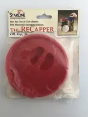 Starline The ReCapper Red Turn 2-Liter Bottles Into Containers