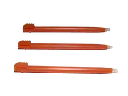 3 x Orange Touch Screen Stylus Nintendo DS / DS Lite
