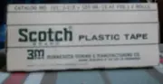 Scotch Plastic Tape 1 1/2" x 125" (5 roll in box= 31.25feet L)* TRANSPARENT TAPE