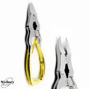 Chiropody Podiatry Heavy Duty Cantilever Cutter Gold Handle Health Nail Care