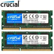 CRUCIAL DDR3L 1333Mhz 8GB 16GB 32GB 2Rx8 PC3L-10600S SODIMM Laptop Memory RAM
