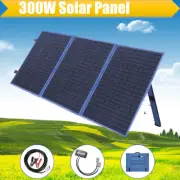 12V 300W Folding Solar Panel Blanket Flexible Solar Mat Mono Power USB Charging