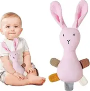 Snuggle Toy for Toddler - Soft Sleep Soother Towel for Boys - Rabbit Shape Design Adorable Kid Chewing Toy for Living Room, Bedroom