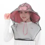 Mosquito Insect Head Net Mesh Protector Hat Fly Bee Bug Outdoor Fishing Camping