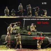 6pcs 1/72 Ukrainian Javelin anti-tank soldier 6 Figures Model DIY Scene Ornament