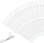 Snblzhef 50 Pcs Thermal Glue Strips with Mesh Backing for Book-Binding for 80-110 Sheet Capacity Book Repair Tape 12mm
