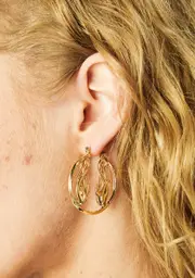Take The Heat Hoop Earrings