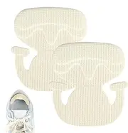Heel Grips for Womens Shoes, Sliding Prevention Pad, Soft Elephant Heel Protectors for Blisters, Slipping, and Rubbing, Improved Fit