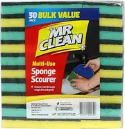 Mr Clean Multi-Use Sponge Scourer Scrub (Pack of 30)