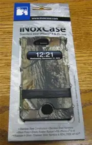 CRKT INOX4C iNoxCase Stainless Steel Case Apple iPhone 4 4S REALTREE AP HD CAMO