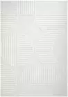 Rug Culture Modern Textured Floor Area Rug Off White Lotus LOT-LEO-WHITE-330X240
