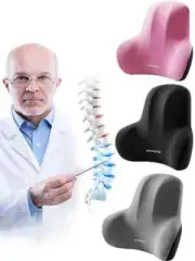 Memory Foam Lumbar Back Cushion Car Office Waist Support Multi Functional Pads