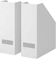 IKEA TJENA Magazine File, White