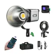 Weeylite Ninja 300 80W LED Continuous Video Light, CRI 95+ 7800LM 5600K Dayli...