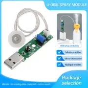 USB DC 5V Ultrasonic Mist Maker Atomizing Module Humidifier DIY Kits 108KHZ