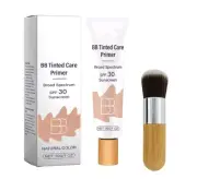 BB Tinted Moisturizer SPF 30, BB Tinted Care Primer (Natural*2 with Brush)