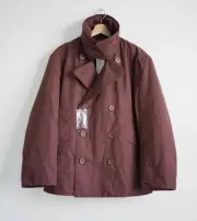 Lemaire Casual Flannel Lined Women’s Uniqlo Short Padded Pea Coat Size Medium