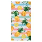 LIVILAN Oversized Pineapple Beach Towel, Lightweight Microfiber Absorbent Qui...