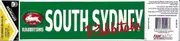 South Sydney Rabbitohs NRL Small Car Window Sticker Decal