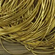 5Yards Metallic Gold Yarn Jewelry Making Wire Cord Craft Decoration Accessories