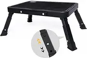 3 Levels Adjustable Folding Step Stool,Foldable RV Step Stool,Safer Metal Stepping Stool for Adults and Seniors,Sturdy and Stable,150kg Capacity,for Bedroom,Kitchen,Office,SUV and More Use