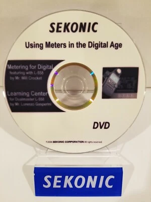 SEKONIC L-558 / 558R CD "using meters in the digital age" (ORIGINAL PRINT JAPAN)
