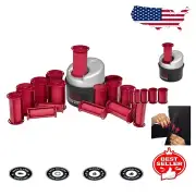 Versatile 30-Piece Hair Rollers Set with Bonus Storage Bag for Effortless Curls