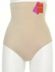 SPANX L37637 Champagne Beige Suit Your Fancy High-Waist Thong Women's Size 1X