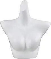 Female Mannequin Torso Underwear Display Stand Lightweight Bra Display Model Prop Lingerie Mannequin for Cloakroom Showcase , Flat Shoulders