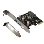 PCIe PCI Express USB 3.0 Type A USB 3.0 Type C USB-C Card Low Profile Bracket