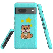 For Google Pixel 7 Case Tough Protective Cover Shiba Inu Dog
