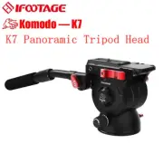 iFootage KOMODO K7 Fluid Head Panoramic Head Camera Tripod Hydraulic Damping Pan