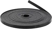Drive Belts 1M 2M 300CM 5M/lot PU with Steel Core GT2 Belt Black Color 2GT Timing Belt 6mm Width(300CM)