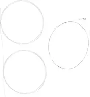 BESTonZON Sets Balalaika Strings Craftsmanship Full Set of Nylon Music Wire Strings for Comfortable Playing Pcs