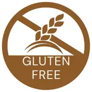 Hygiplas Free From Gluten Removable Label 1'' (Roll 1000)