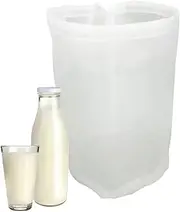 Filter Bag - Reusable Nut Bag Strainer, Multi Sized Tea Filter Bags | Nylon Drawstring Straining Mesh Bag,cotton Fine Mesh Cheesecloth Bags for Yogurt Cheese Making Jelly Making Fruit Juice Tea Coffee