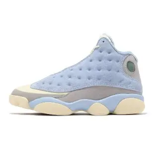 【NIKE 耐吉】休閒鞋 Air Jordan 13 Retro SP 男鞋 藍 米白 AJ13 高筒 復刻 麂皮(DX5763-100)