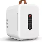 10L Portable Mini Fridge, Compact Car Refrigerator Skincare Fridge, AC/12