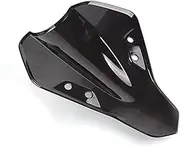 Vuzmode Motorcycle Wind Deflector, for CFMOTO, 250SR 300SR 250 SR 300 SR Motorcycle Windshield Windscreen Windproof Double Bubble ABS Wind Shield Motorbike Windshield Motorcycle Windshield(12 Black)