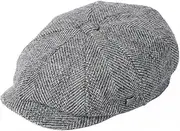 [Failsworth] Carloway Harris Tweed Baker Boy Cap