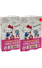 Sanrio Hello Kitty Band First Aid Tape Bandages : 32pcs (2 Boxes)