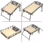 Roof Metal Luggage Rack Camel Cup 1/10 For Traxxas JING GUAN RC4WD D90 RC Car