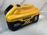 在飛比找Yahoo!奇摩拍賣優惠-得偉 DeWalt 20V新款8.0 DCB208 採三星2