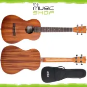 Kala KA-B Baritone Satin Mahogany Ukulele with Kala UB-B Bag